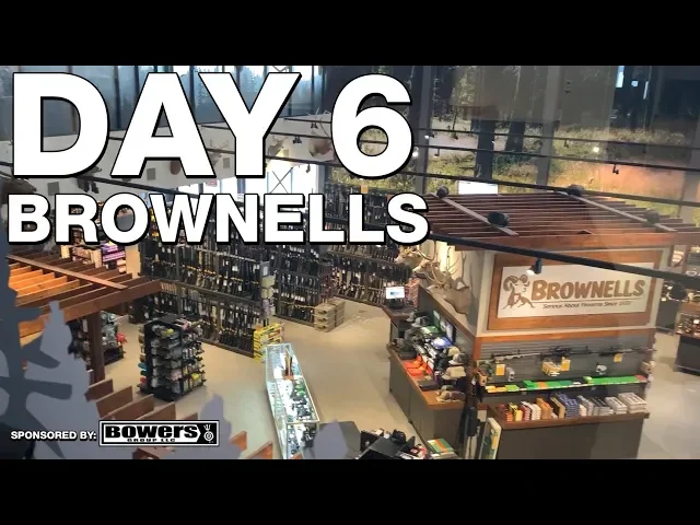 brownells factory tour!- the road to shot show!